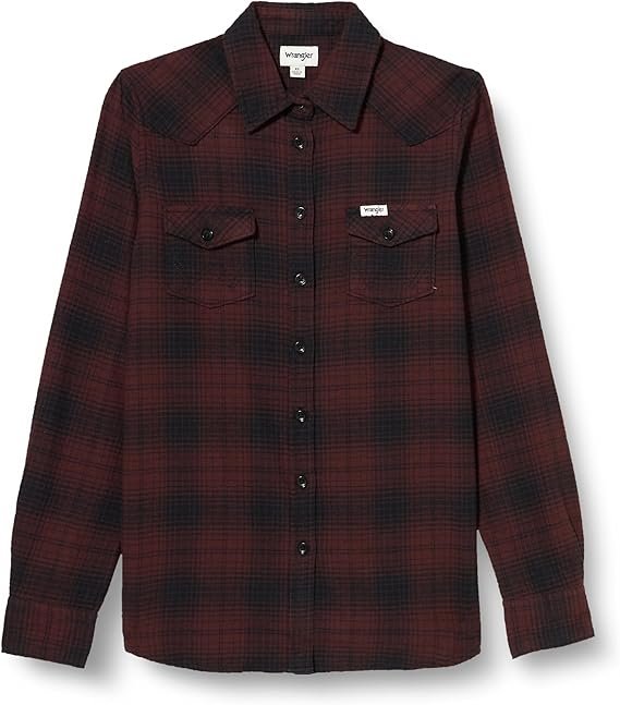Wrangler Women's Slim Reg Western Shirt